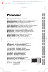 Panasonic NN-E20JWMEPG Mode D'emploi