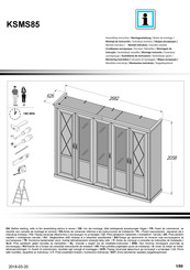 Forte KSMS85 Notice De Montage
