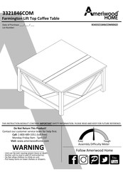 Ameriwood HOME Farmington 3321846COM Mode D'emploi