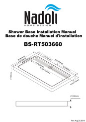 Nadoli BS-RT503660 Manuel D'installation