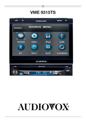 Audiovox VME 9315TS Mode D'emploi