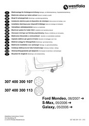 Westfalia Automotive 307 400 300 107 Notice De Montage Et D'utilisation