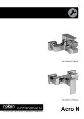 Porcelanosa noken Acro N 100123637-N172390032 Mode D'emploi