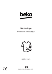 Beko DB 7111 PAS Manuel De L'utilisateur