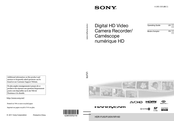 Sony Handycam HDR-PJ50 Mode D'emploi