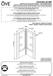 OVE WP 36 Manuel D'installation