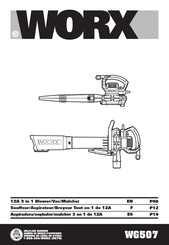 Worx WG507 Mode D'emploi