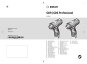 Bosch GDR 120-LI Notice Originale