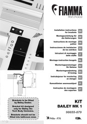 Fiamma 98655-879 Instructions De Montage