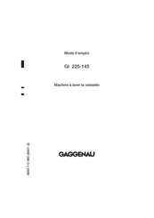 Gaggenau GI 225-145 Mode D'emploi