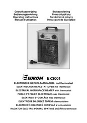 EUROM EK3001 Manuel D'utilisation