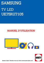 Samsung UE75RU7105 Mode D'emploi