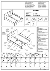 Forma Ideale HELENA UP 00064 Instructions D'assemblage