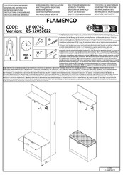 Dedeman FLAMENCO UP 00742 Instructions D'assemblage