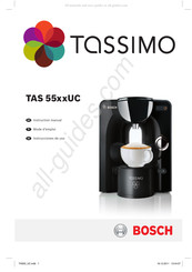 Bosch TASSIMO TAS 5542UC Mode D'emploi