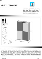 Forte OHS722X4-C291 Notice De Montage