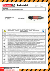 Desoutter PT010-L5000-S4Q Mode D'emploi