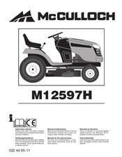 McCulloch M12597H Manuel D'instructions