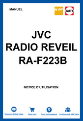 JVC RA-F223B Manuel D'instructions