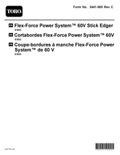 Toro Flex-Force Power System 51833 Mode D'emploi