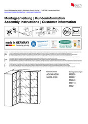 Rauch 96006.0180 Instructions De Montage