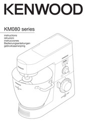 Kenwood Major Cooking Chef KM096 Serie Instructions
