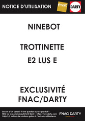 Ninebot 051401D Manuel Du Produit