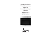 Teka HE-720 E Feuille De Caractéristiques