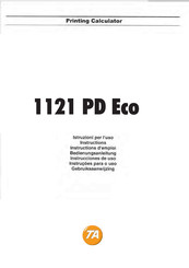 TA 1121 PD Eco Instructions D'emploi