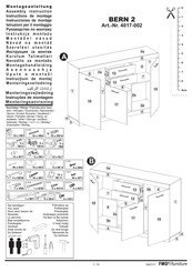 FMD Furniture BERN 2 4017-002 Instructions De Montage