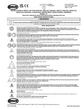 SIOUX SWGA1AX Série Traduction Des Instructions Originales