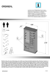 Forte CR2V821L Notice De Montage