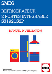 Smeg S7129CS2P Notice D'utilisation