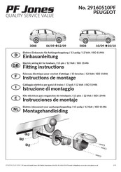 PF Jones 29160510PF Instructions De Montage