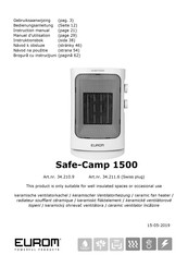 EUROM Safe-Camp 1500 Manuel D'utilisation