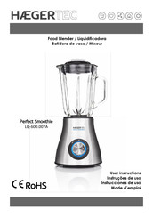 HAEGER Perfect Smoothie LQ-600.007A Mode D'emploi