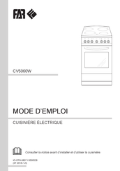 FAR CV5060W Mode D'emploi