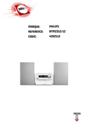 Philips BTM2312/12 Mode D'emploi