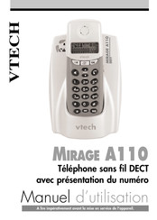 VTech MIRAGE A110 Manuel D'utilisation