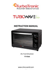 TurboTronic TURBOWAVE Bio TT-FD45 Manuel D'instructions