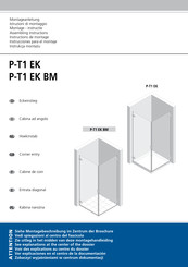 Duka P-T1 EK Instructions De Montage