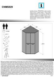 Forte CNMS829 Notice De Montage