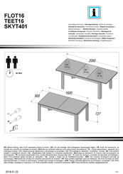 Forte SKYT401 Notice De Montage