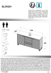 Forte SLCK231 Notice De Montage