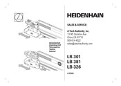 HEIDENHAIN LB 301 Mode D'emploi