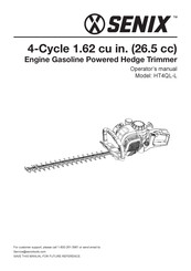 Senix HT4QL-L Manuel De L'opérateur