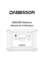 DABBSSON DBS2300 Manuel De L'utilisateur