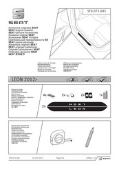 Seat 5F0.071.691 Instructions De Montage