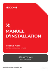 Goodwe GALAXY PLUS BMT-G4 /088A Manuel D'installation