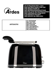 ARDES ARTOAST03 Mode D'emploi